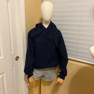 Fruit of the Loom Navy Hoodie